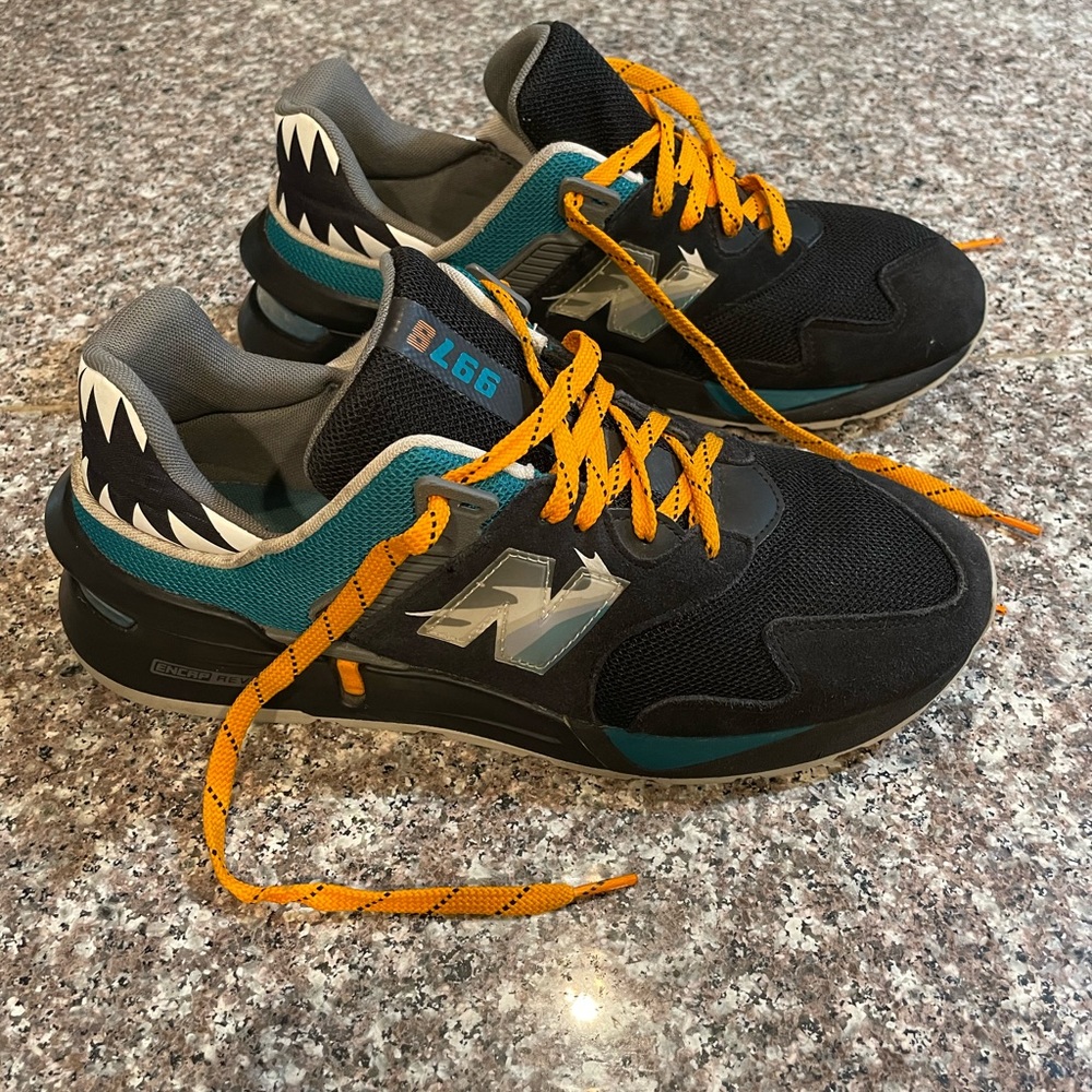 New Balance 997S Shoe Palace Great White (black toe)